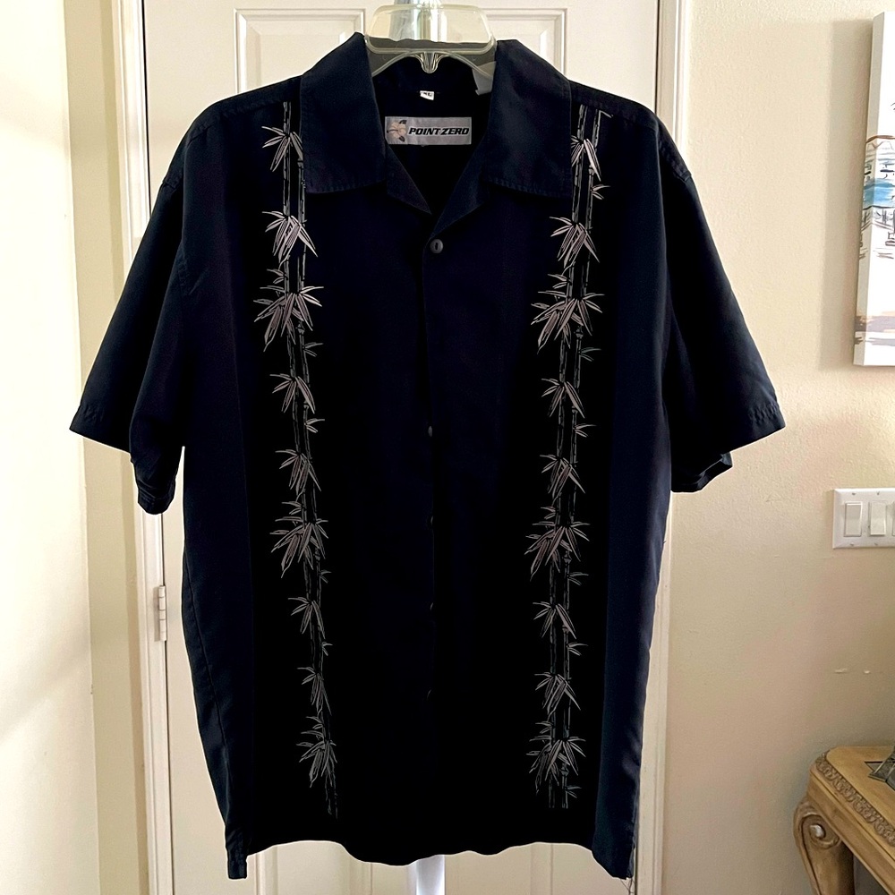 Point Zero Button Down Short Sleeves Shirt